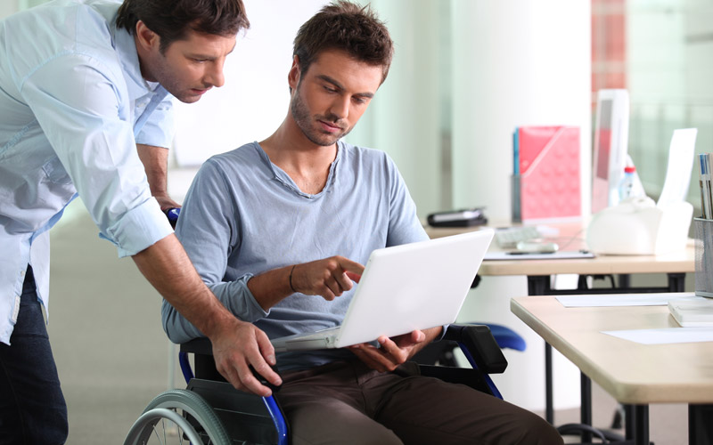 Can a disabled person receive both SSDI disability benefits and SSI
